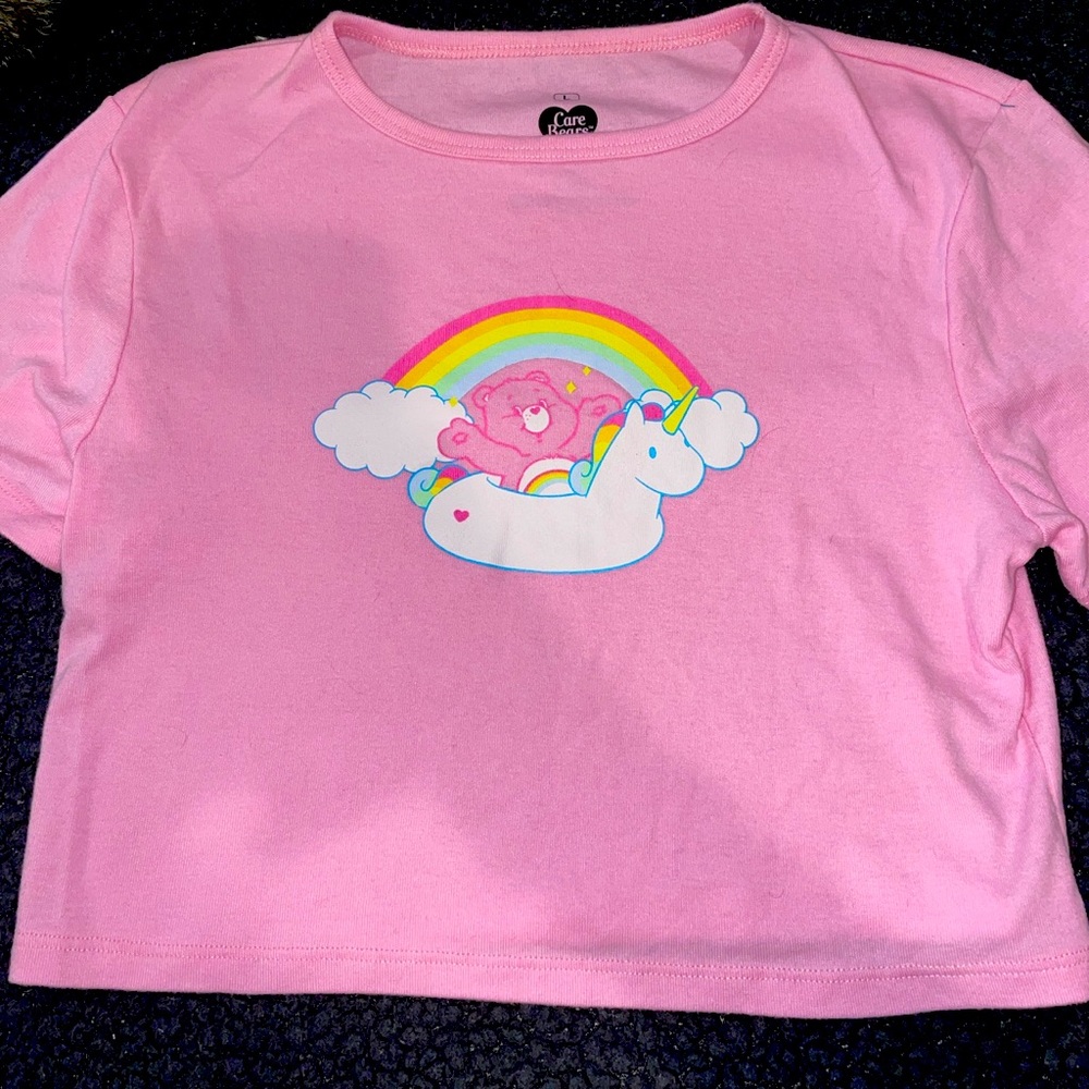 Carebear crop top